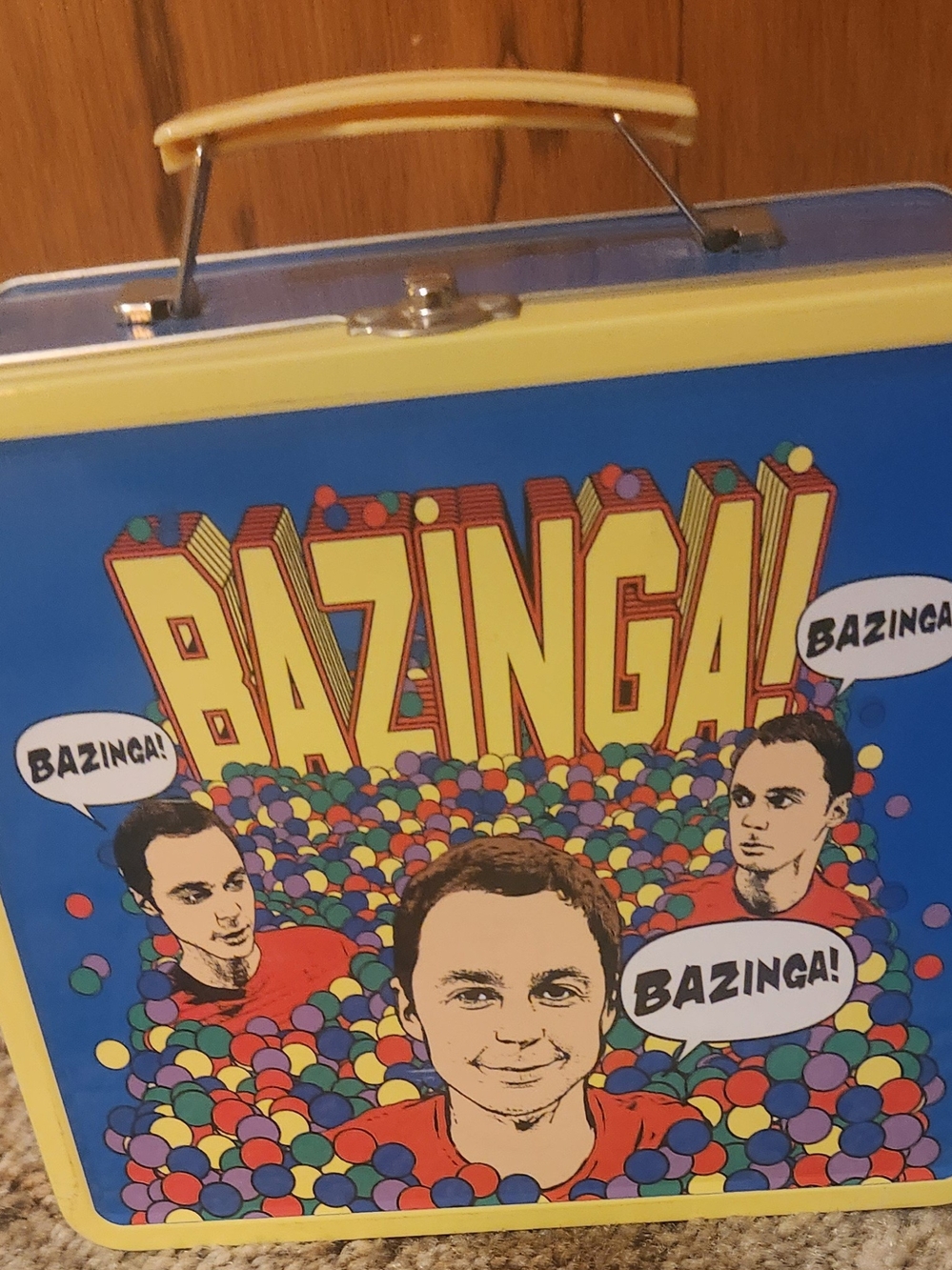 Bazinga! Big Bang Theory Comic-Style Lunch Tote